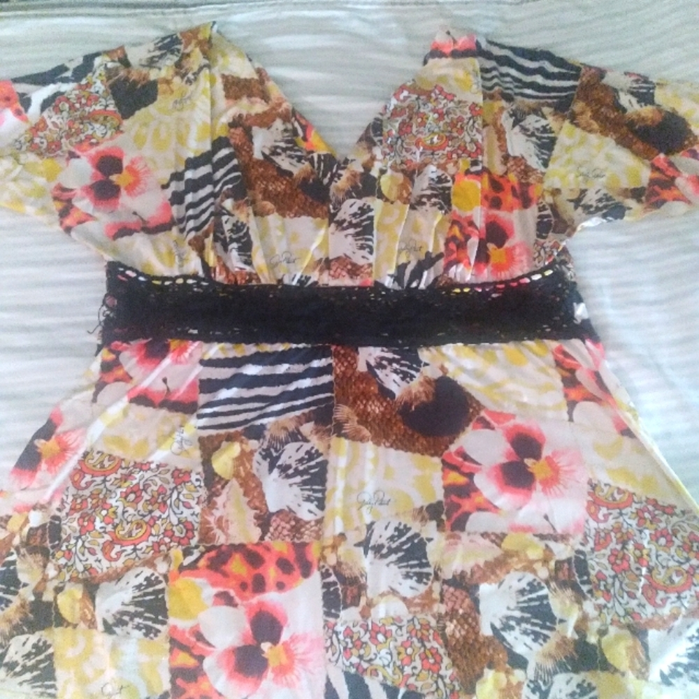 Baby Phat Women's 3XL Baby Doll Blouse